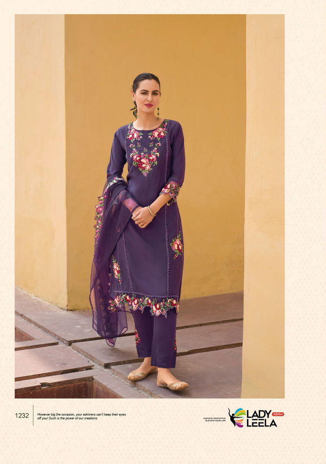 Shiddat 2 By Lady Leela Heavy Embroidered Kurti With Bottom Dupatta Wholesale Market In Surat
